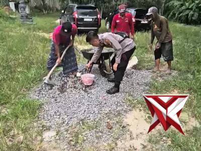 POLRES OKI HADIR AMAN BAE