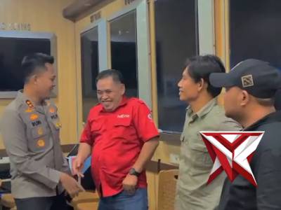 KAPOLRES MUBA TERIMA KUNJUNGAN SILATURAHMI DARI MEDIA. IK4