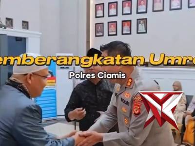 Pemberangkatan Umroh Polres Ciamis