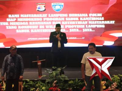 Polda Lampung Gelar Forum Silaturahmi: Aktifkan Pos Kamling Sebagai Penguat Sabuk Kamtibmas