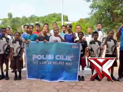 ?polisi cilik Satlantas Polres MBD