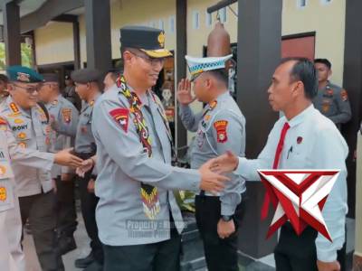 Kunjungan Kerja Wakapolda Kalteng di Polres Barito Timur Perkuat Profesionalisme
