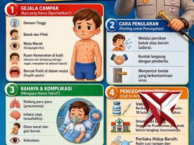 Himbauan Waspada Penyakit Campak!