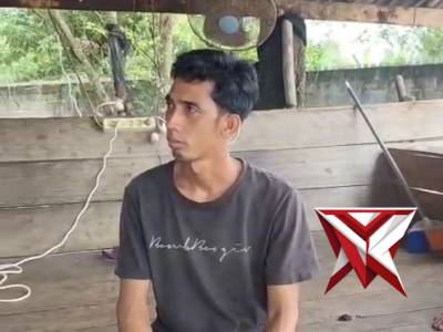 43. Pemasangan spanduk imbauan ilegal driling