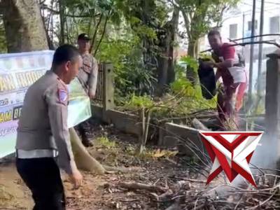Polsek Cengal Polres OKI Hadir