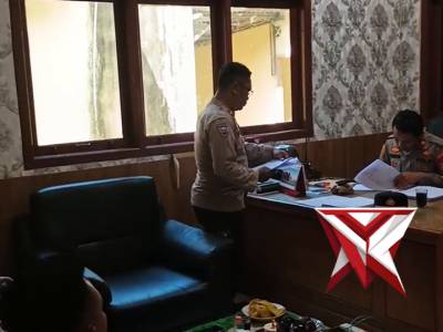 Supervisi dari polres musi rawas di Polsek Muara Beliti-