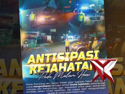 Patroli Malam Hari Polres Pemalang - PoliceTube