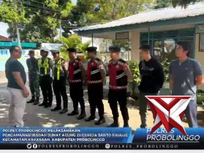 Pelayanan Hari Jumat Agung Polres Probolinggo - PoliceTube