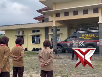 Pembinaan saka Bhayangkara polres Oku Selatan