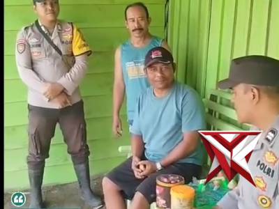 Himbauan personil polres Muba untuk tidak membakar hutan