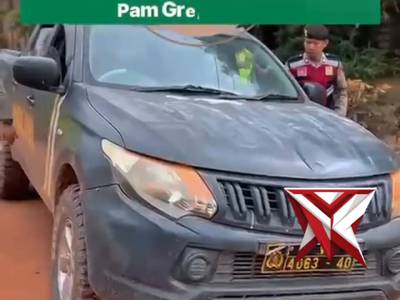 Berikan Rasa Aman, Personel Polsek Muara Lakitan Amankan Ibadah Jumat Agung di GBI Marga Ba - PoliceTube