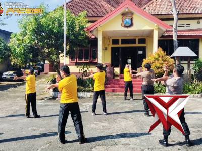 APEL PAGI DILANJUT OLAH RAGA DAN KORVE - PoliceTube