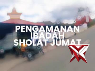 Personil polsek kisar melaksanakan pengamanan ibadah sholat jumat - PoliceTube