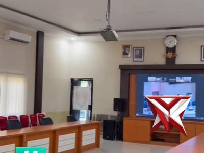 Polres Musi Rawas ikuti Zoom Meeting Sosialisasi dan Simulasi  (LP) serta Laporan Kehilangan  Online