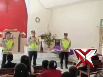 Polri Hadir, Pastikan Ibadah Paskah Berjalan Khidmat - PoliceTube