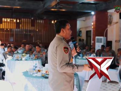 Kapolda Sumatera Selatan IJP. Dr. Sandi Nugroho, S.I.K., S.H., M.Hum. memimpin evaluasi penguatan SD