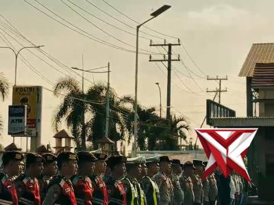 Apel Pagi Tingkatkan Disiplin dan Kesiapsiagaan Personel Polres Musi Rawas