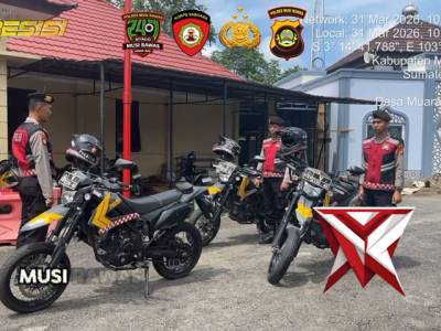 Dukung Bijak Kapolda Sumsel IJP Sandi Nugroho.Polres Musi Rawas Tingkatkan Patroli Harkamtibmas