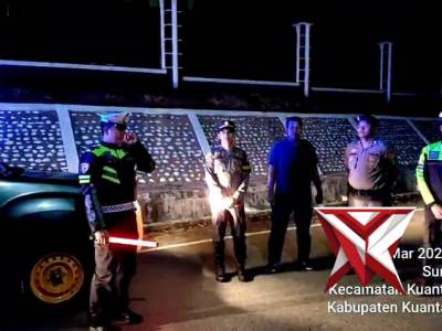 Patroli Tim Raga Polres Kuansing