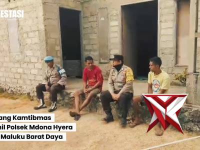 Sambang kamtibmas personil polsek mdona hyera - PoliceTube