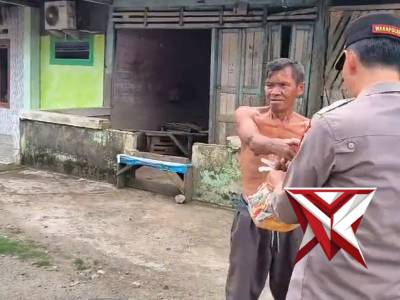 Giat bansos Polsek Muara Kelingi FS