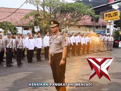 Korps Raport Kenaikan Pangkat, AKP Agus Seuherman Resmi Sandang Kompol