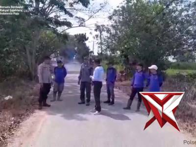 Bhabinkamtibmas sinergi patroli karhutla