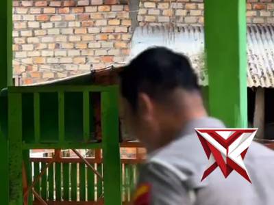 SAMBANG JAMAAH DITEMPAT IBADAH POLRES OKU SELATAN DI MASJID AL MAULANA DESA GUNUNG TERANG