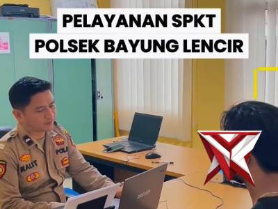 Pelayanan SPKT Polsek Bayung Lencir Polres Muba, 08