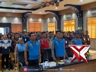 Fakta Integritas Rekrutmen Anggota Polri yang langsung dihadiri oleh Kapolres Muba?