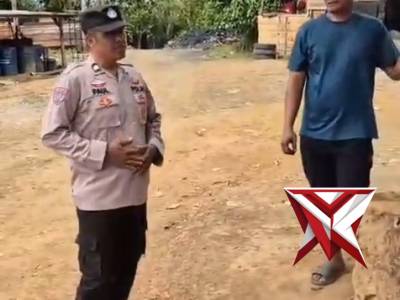 POS BKPM SUNGAI ANGIT IMBAUAN STOP ILLEGAL RIFINERY ( SM 12)