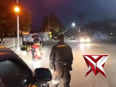 patroli sat samapta polres oki