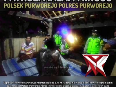 Kegiatan Polsek Purworejo Polres Purworejo