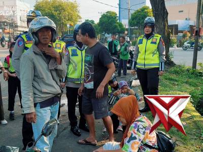 kegiatan Polwan presisi Ditlantas Polda Sumsel - PoliceTube