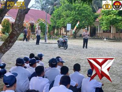 Sosialisasi Safety Riding Polsek Bandar Sei Kijang
