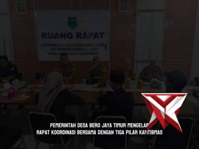 Rapat koordinasi dengan masyarakat - PoliceTube