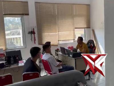 Anggota satreskrim polres ogan ilir lakukan giat pemeriksaan saksi