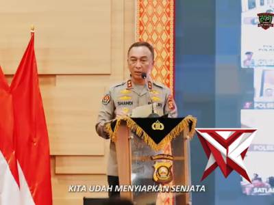 Kapolda Sumsel Irjen Pol. Dr. Sandi Nugroho, S.I.K., S.H., M.Hum. menegaskan perubahan paradigma per