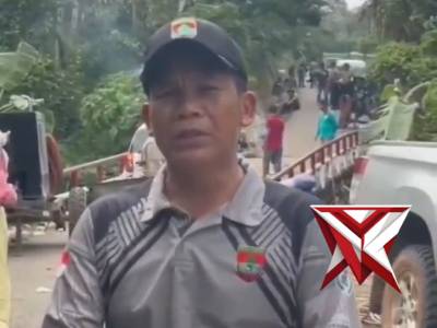 Testimoni masyarakat untuk berterima kasih kepada Polres Musi Rawas atas dibangunnya jembatan