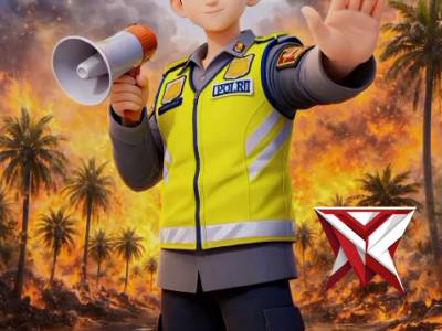 Guna antisipasi kebakaran hutan dan lahan, Polsek Jayaloka berikan himbauan - PoliceTube