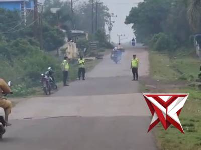 strong Point polsek pampangan - PoliceTube