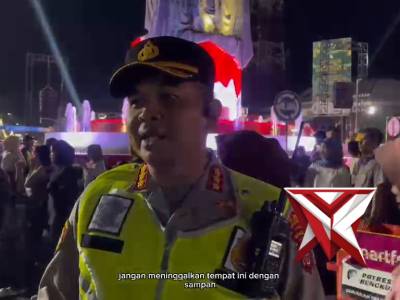 *IMBAUAN KAMTIBMAS KAPOLRESTA BENGKULU PADA KEGIATAN KARNAVAL BATIK BESUREK 2026.*