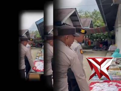 Personel Polsek Batanghari Leko melaksanakan patroli jalan kaki guna menciptakan rasa aman dan mempe