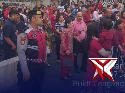 Pam gereja diwilkum Polresta Bukittinggi