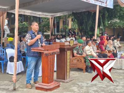 Anggota Bsatresnarkoba Polres OKI melaksanakan giat penyuluhan tebtang bahaya penyalahgunaan narkoba