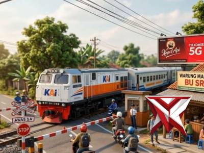 Patuhi Perlintasan Kereta Api