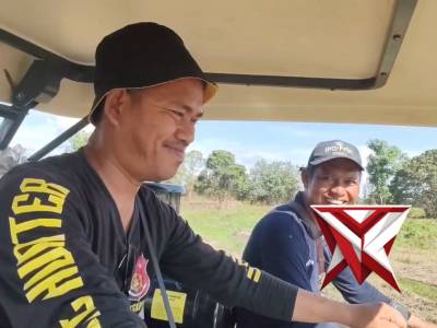 Cek lahan Polsek Sanga Desa ..??