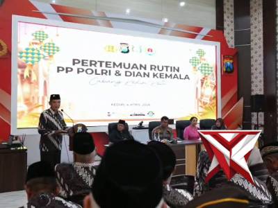 Halal Bihalal dan Pertemuan Rutin Pp Polri dan Dian Kemala Cabang Kediri Kota - PoliceTube