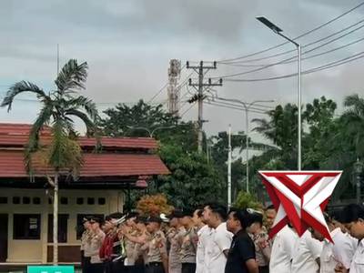 Apel pagi   polres mura