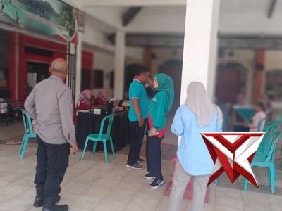 Kapolsek Lawang Kompol H. M. Lutfi, SH, M.Si Bersama Forkopimcam meninjau prog promil di Kelirejo